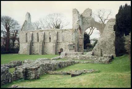The ruins of Grey Abbey
